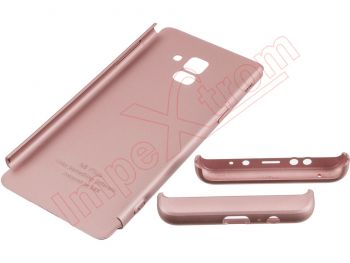 Funda gkk 360 rosa para Samsung Galaxy a8 plus 2018,a730